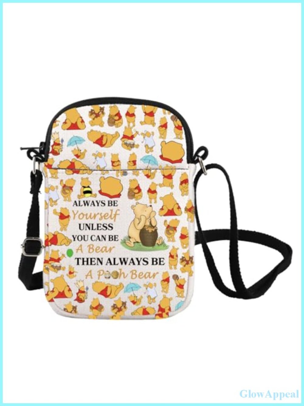 Polyester Cartoon Crossbody Messenger Bag Shoulder Bag